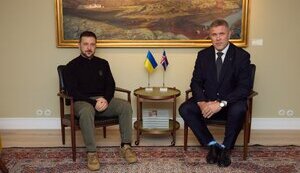 Зеленський зустрівся з прем’єром Ісландії Бенедіктссоном