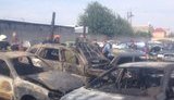 пожар автомобиль стоянка боярка