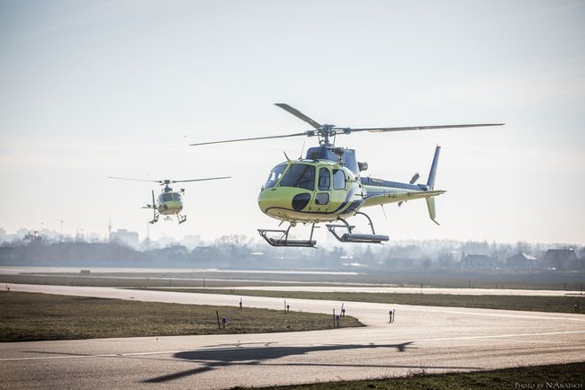 Франция передала Госпогранслужбе первые два вертолета Airbus Helicopters H125 01