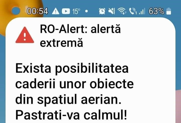 Жителів Румунії сповіщали про нічну атаку РФ на Південь України: закликали сховатися в укриття 01