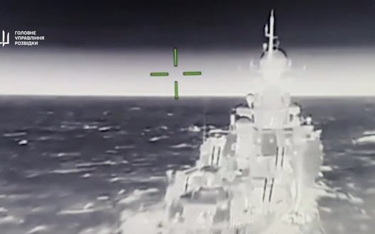 DIU soldiers destroyed missile ship Buyan-M in the Sea of Azov. VIDEO