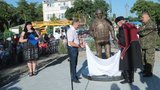Рептилоїд і кіт: окупанти спотворюють Крим пам