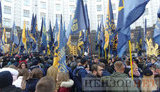 "1 міністерство замість 22 установ", - активисты пикетируют Кабмин с требованием создания Министерства по делам ветеранов. ВИДЕО+ФОТОрепортаж