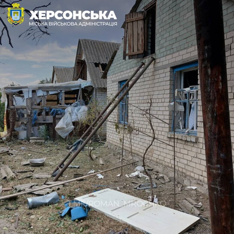 Обстріл Зеленівки Херсонської громади 9 серпня