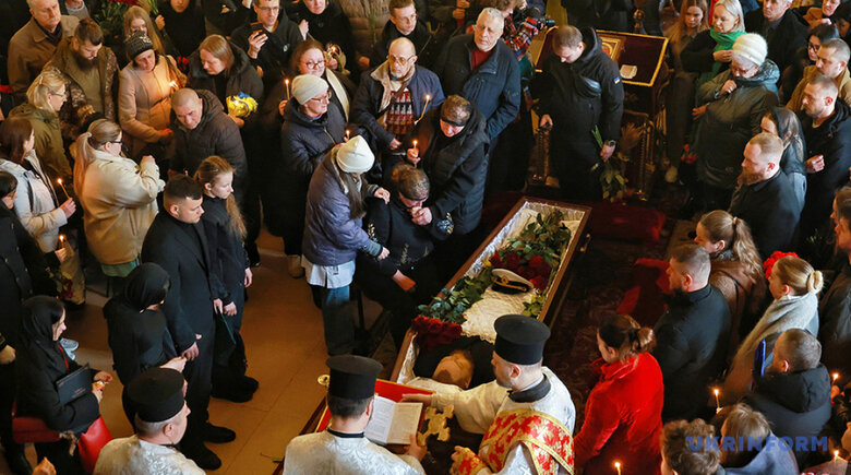 From Dem.'яном Ганулом попрощалися в Одесі 19 березня