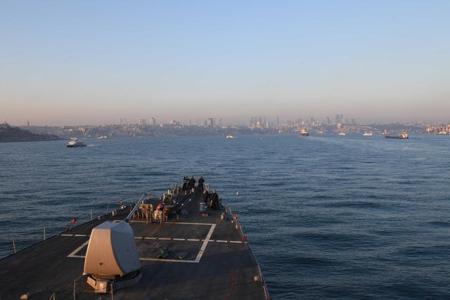 America's USS Porter enters Black Sea 01 America's USS Porter enters Black Sea 01