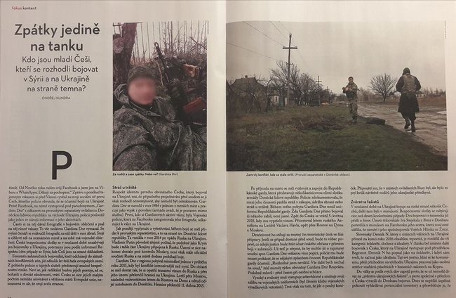 Відомо близько 10 фактів участі чеських найманців на боці терористів Донбасу. Одному висунуто звинувачення, двоє знищені ЗСУ, - ЗМІ Чехії 01