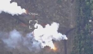 Russian Buk-M2 SAM system was detected and destroyed by fighters of 15th Artillery Reconnaissance Brigade "Chornyi Lis". VIDEO