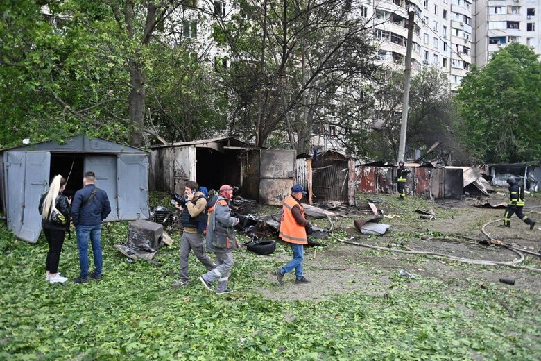 Наслідки атаки на Харків 14 травня