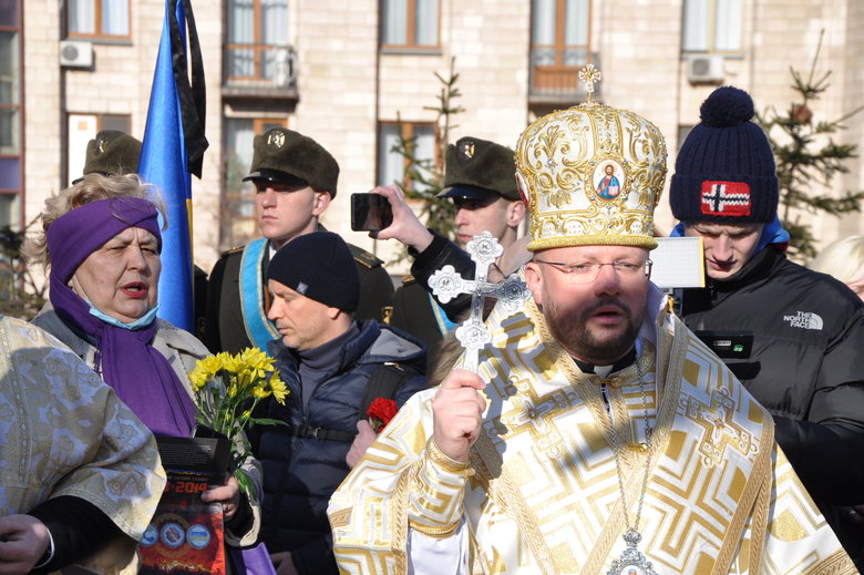 Память Героїв Небесної Сотні вшанували у Києві 11