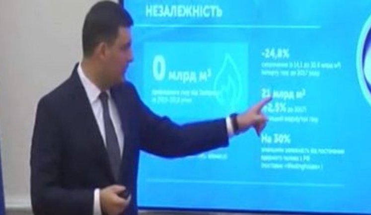 Ukrhazvydobuvannia failing to fulfill its latest gas production plan, - Hroisman