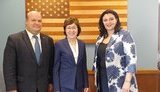 Климпуш-Цинцадзе обговорила в Сенаті США посилення санкцій проти РФ і збільшення допомоги Києву, - посольство України. ФОТО