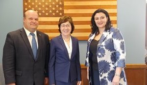 Климпуш-Цинцадзе обговорила в Сенаті США посилення санкцій проти РФ і збільшення допомоги Києву, - посольство України. ФОТО