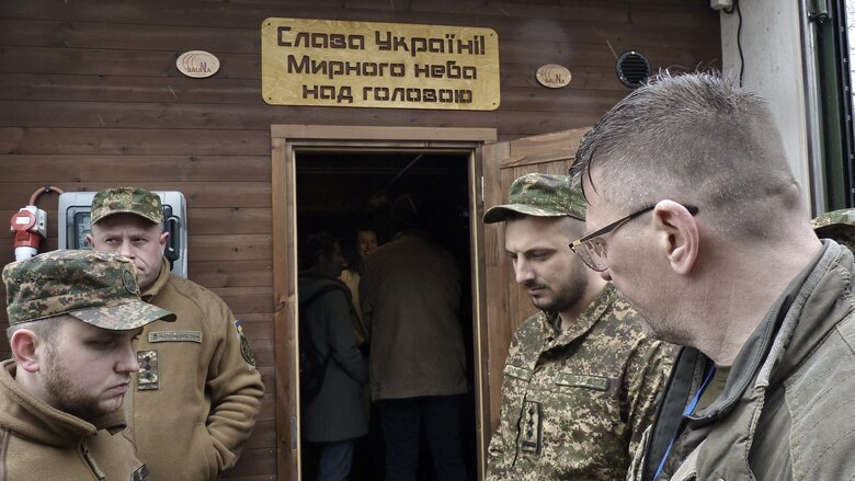 Сауни для військових