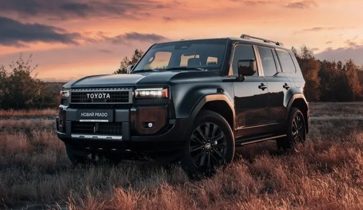 СБУ на Одещині замовило ще один новенький автомобіль Toyota Prado з маячками за 2,8 мільйона