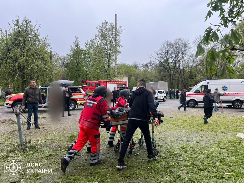 наслідки удару по Чернігову
