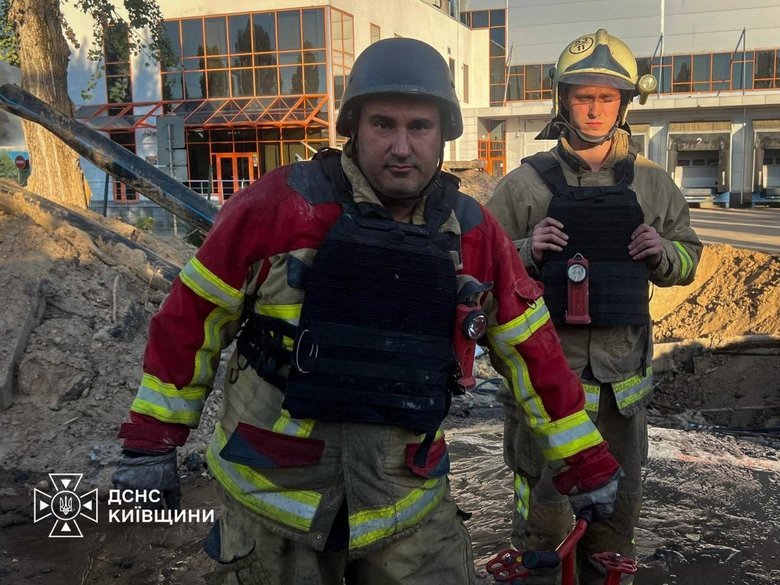 удар рф по Київщині