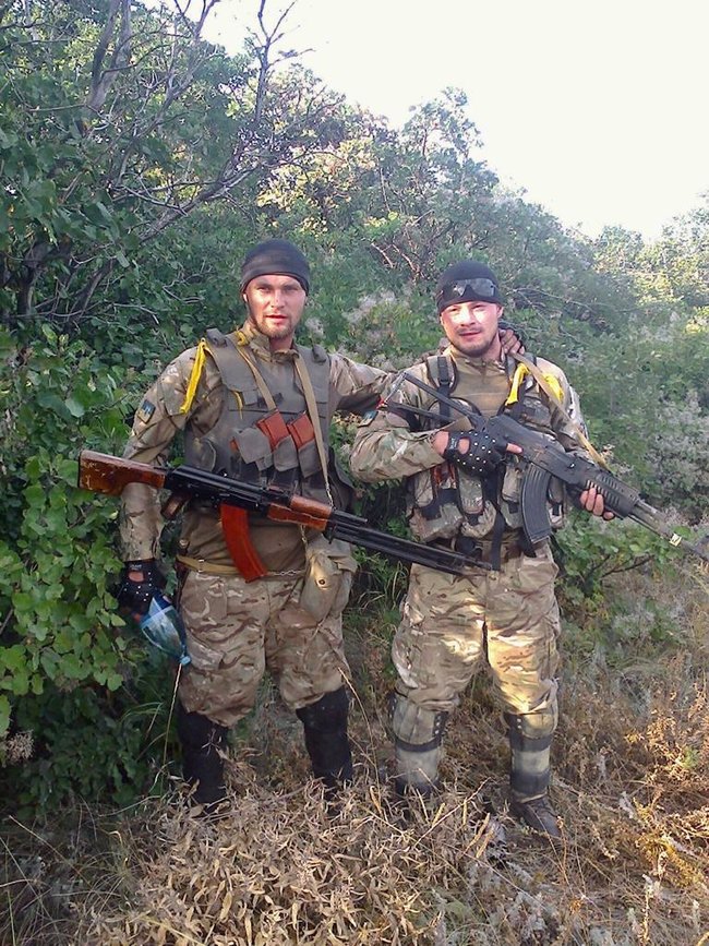 Доброволець Олег Бончинський: Ми заскочили їх зненацька. Ще борщ гарячий в тарілках залишився – так швидко тікали сепаратисти 02