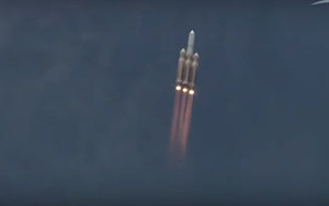 США запустили в космос разведывательный спутник. ВИДЕО