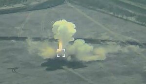 Вражеский ЗРК "БУК" с помощью РСЗО "HIMARS" уничтожили украинские воины на Запорожском направлении. ВИДЕО