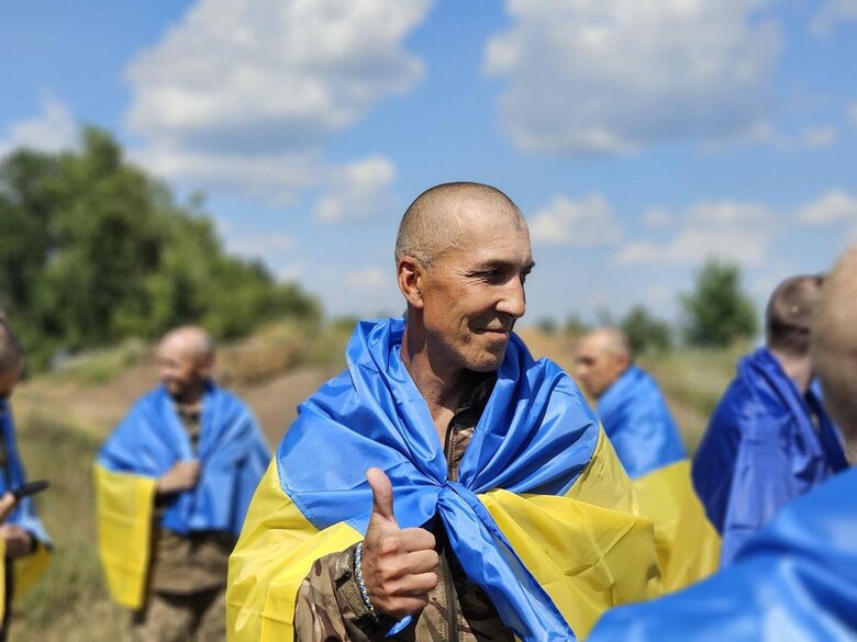 Україна повернула з російського полону 95 українських військових
