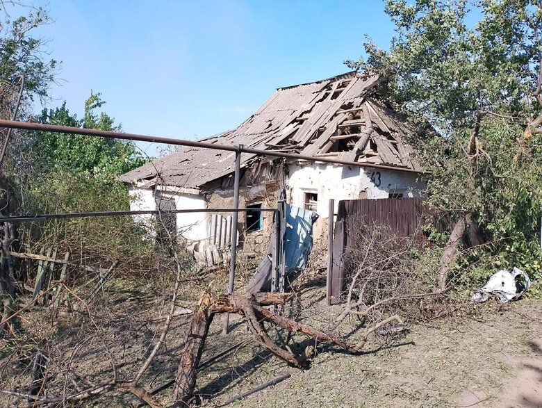 Наслідки артобстрілу Червоногригорівської громади