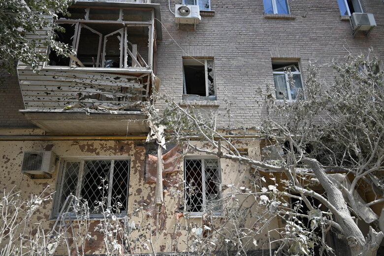 удар по будинку у Шевченківському районі Києва