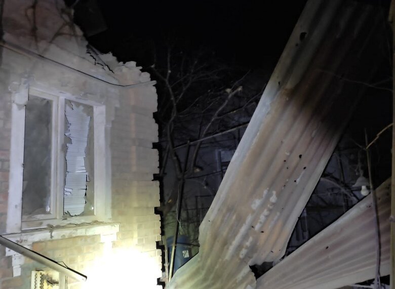 At night, ruscists attacked Dnipropetrovsk region, hit enterprise, damaged power line 05