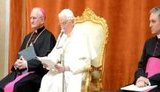 Папа Римский Бенедикт XVI поздравил украинцев с Днем независимости на украинском языке. ВИДЕО.