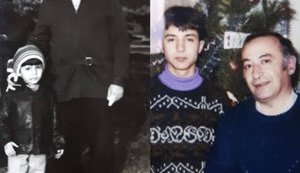 Зеленський привітав батька зі святом і опублікував дитячі фотографії. ФОТО