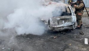 Russian forces attack three districts in Dnipropetrovsk region: one killed, one injured in Nikopol. PHOTOS