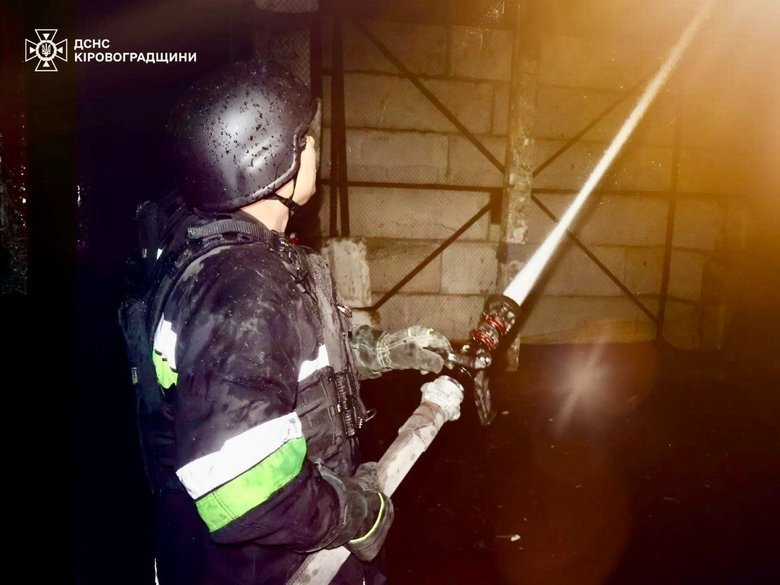 Кировоградская область после обстрела