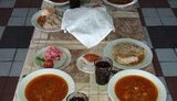 обед