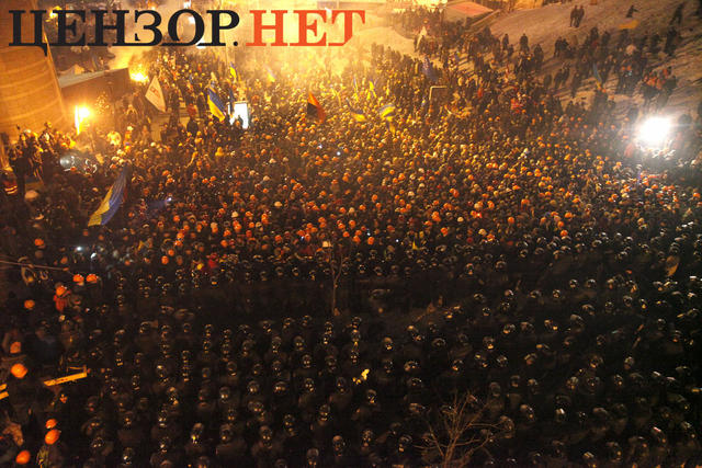 штурм евромайдана