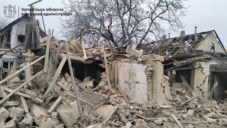 Vilnyansk after the strike