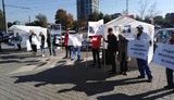 У Дніпрі активісти пікетували офіс "тендерного короля" Мішалова. ВІДЕО+ФОТОрепортаж