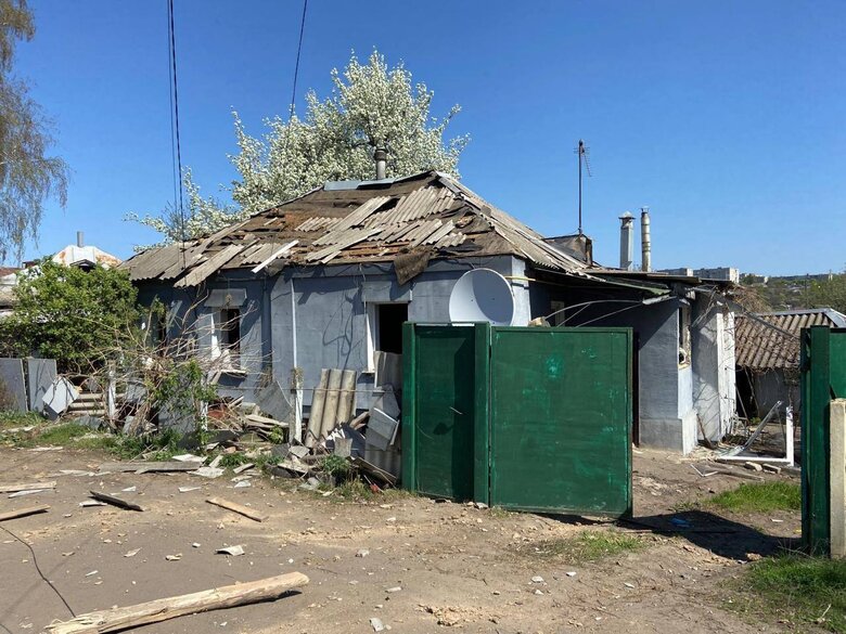 Купянск после удара КАБами