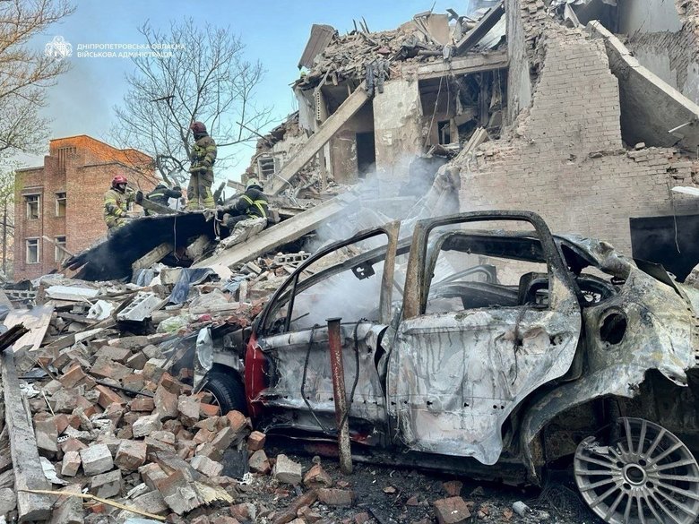 У Дніпрі після нічної атаки поранені 14 людей