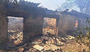 Occupiers attacked two districts in Dnipropetrovsk region during day: three wounded, houses damaged, fires broke out. PHOTOS