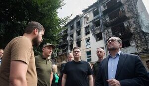 Heads of foreign affairs of Czech Republic and Austria, Lipavsky and Shallenberg, arrived in Kyiv. VIDEO&PHOTOS