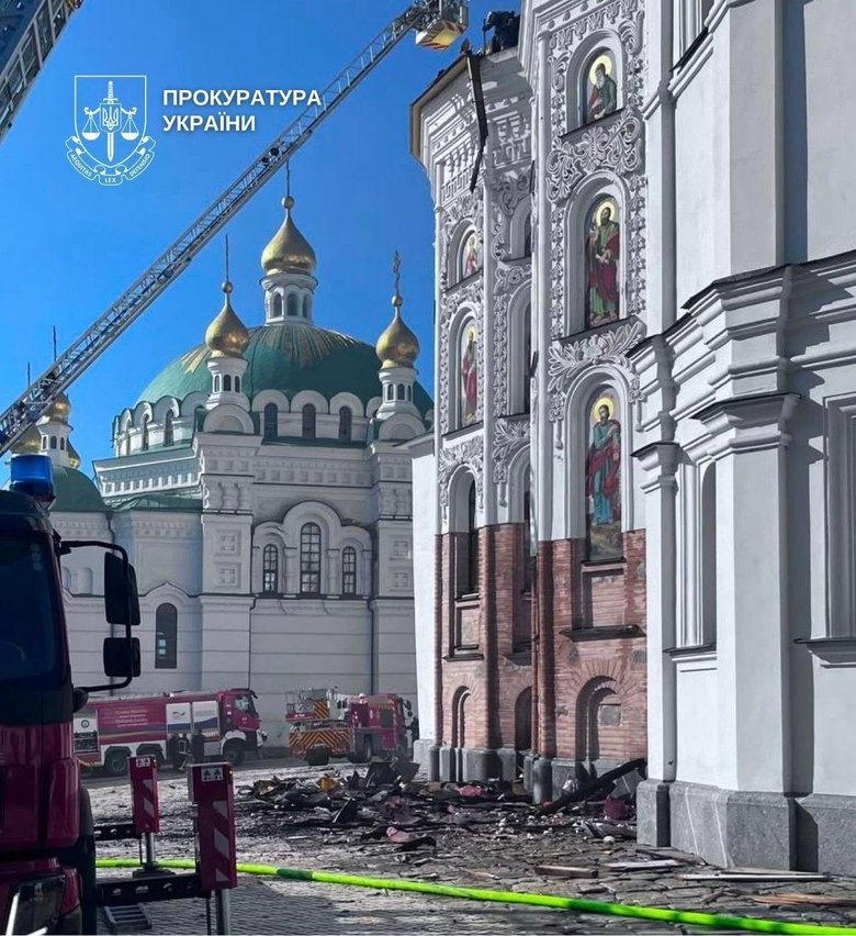 Київ після обстрілу