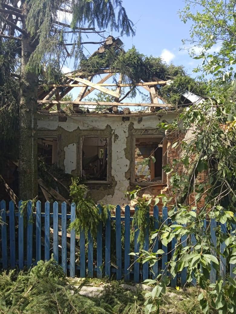 Зранку окупанти двічі здійснили артилерійський обстріл села Одноробівка Харківської області, - ОВА 03