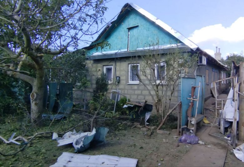 Shelling of Nikopol district on 19 September