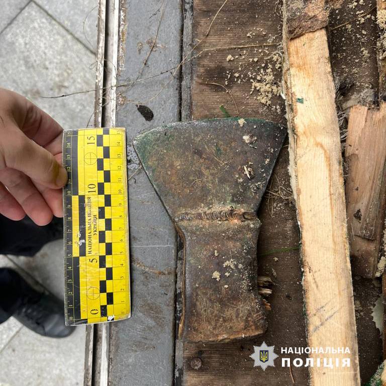 Фигуры половецких баб в Харькове повредили. Рядом нашли топор 02
