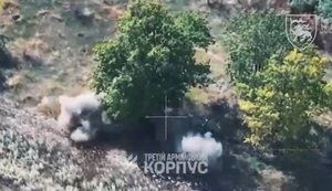 Strike drones of Third Army Corps turn occupiers to ashes. VIDEO