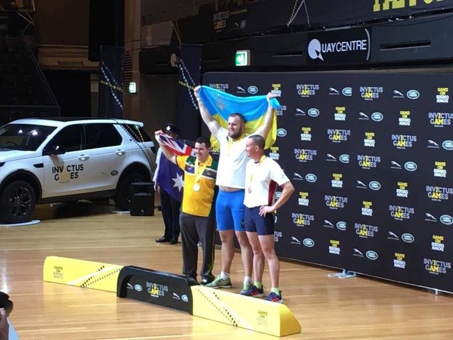 Ukrainian athlets win two gold medals at Invictus Games 01