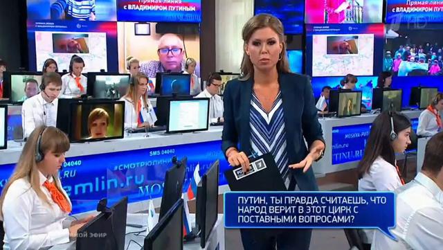 Когда вы уйдете в отставку?: Путин во время прямой линии не захотел отвечать на неудобные вопросы 07