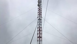 TV tower on Mount Karachun already 104-meter high, 76 meters to be constructed, - Donetsk region head Zhebrivskyi. PHOTOS