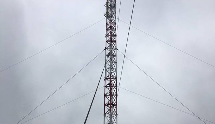 TV tower on Mount Karachun already 104-meter high, 76 meters to be constructed, - Donetsk region head Zhebrivskyi. PHOTOS