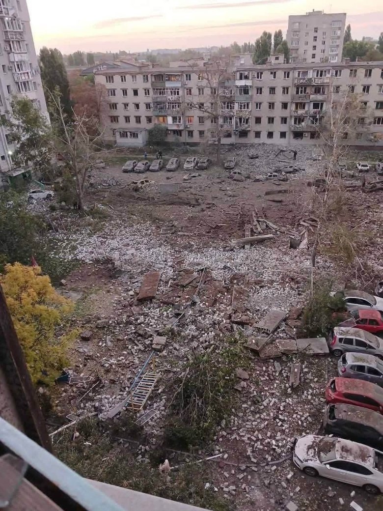 Кременчук після обстрілу 7 жовтня